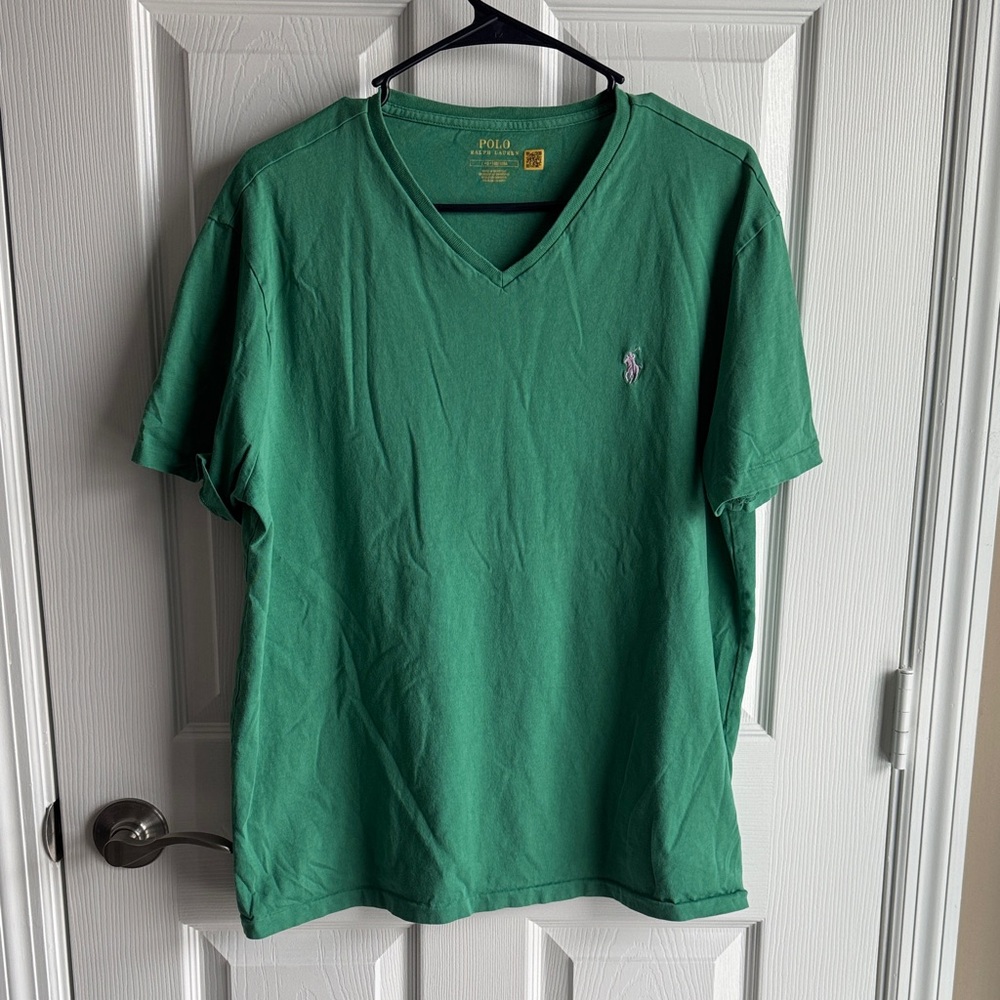 Polo by Ralph Lauren Men's Short Sleeve Green Tee